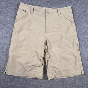 Ariat AriatTEK Heat Series Shorts Mens 32 Khaki Tan Stretch Performance Outdoor